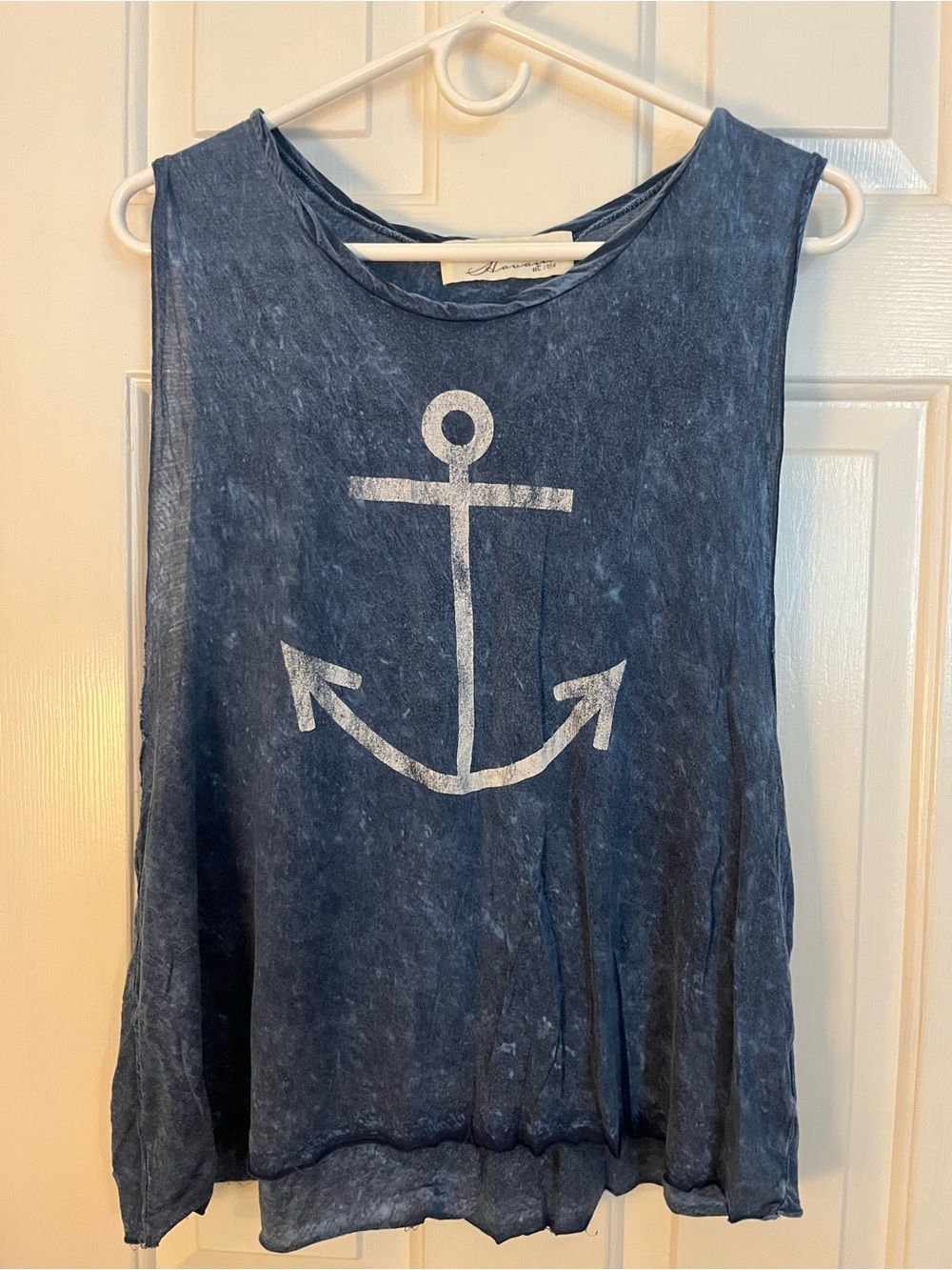 Vintage Havana Anchor Graphic Top